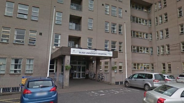 The woman is being treated for her injuries at Sligo University Hospital (file image)