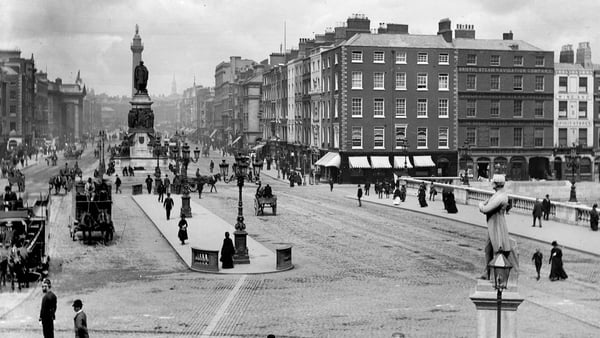 The view from Dublin's O'Connell Bridge in 1890. Photo: LL/Roger Viollet via Getty Images