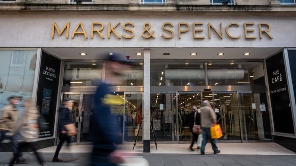 Marks & Spencer has posted a much better than expected 75% rise in first-half profit