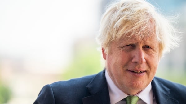 Boris Johnson had been fighting for his political future with a parliamentary inquiry investigating whether he misled the House of Commons when he said all Covid-19 rules were followed