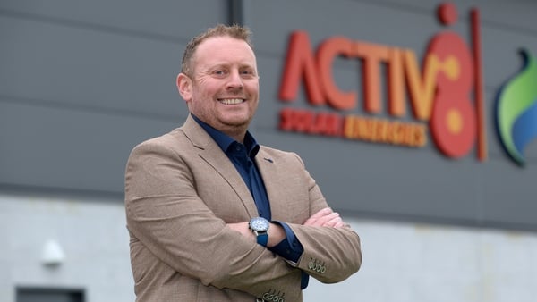 Ciaran Marron, the CEO and founder of Activ8 Solar Energies