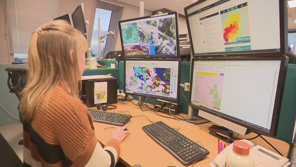 Met Eireann has warned of the damage Storm Debi may cause across the country