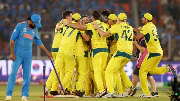 Jubilation for the Aussies