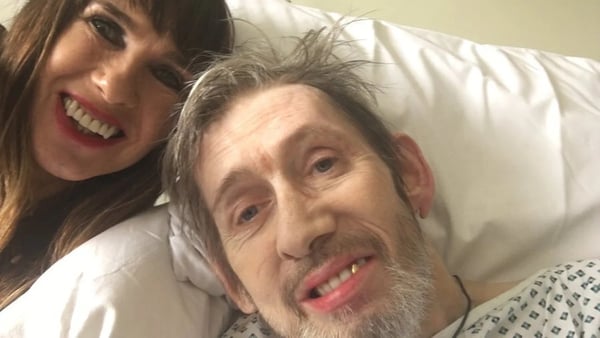 Victoria Mary Clarke says Shane MacGowan has been discharged from hospital. Picture: @Victoriamary