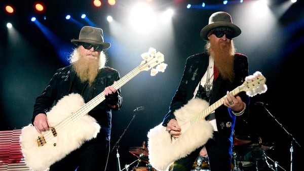 ZZ Top and their fur-lined guitars