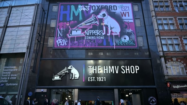 HMV will today return to its former flagship store on London's Oxford Street after a four-year absence