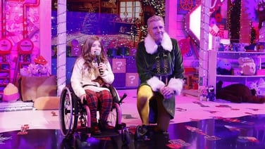 Watch: Freya sings Have Yourself A Merry Little Christmas on Late Late Toy Show