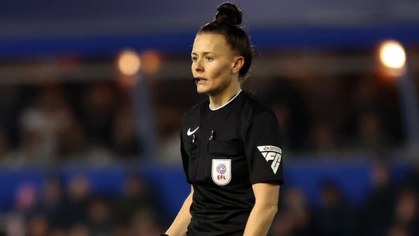 Rebecca Welch officiated Birmingham's win over Sheffield Wednesday on Saturday