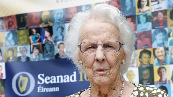 Mrs Honan was the only woman to serve as Seanad Cathaoirleach since the foundation of the State